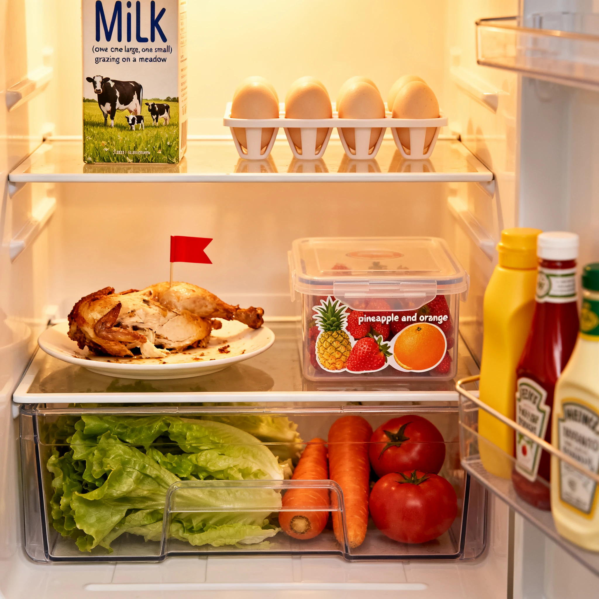 AI generated refrigerator